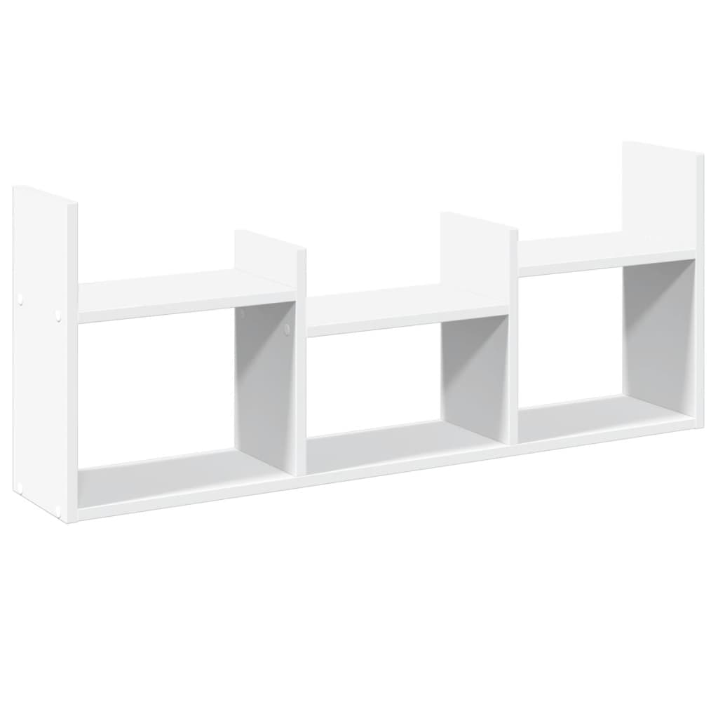 vidaXL Dulap de perete, 100x18x40 cm, alb, lemn prelucrat