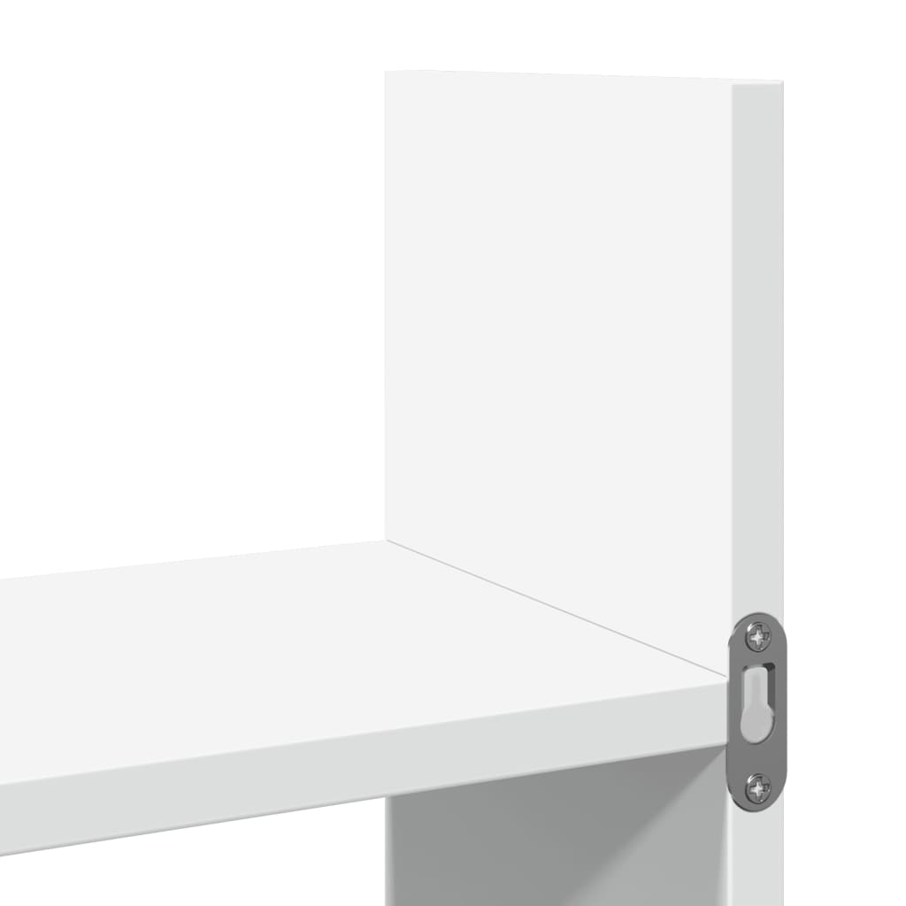 vidaXL Dulap de perete, 100x18x40 cm, alb, lemn prelucrat