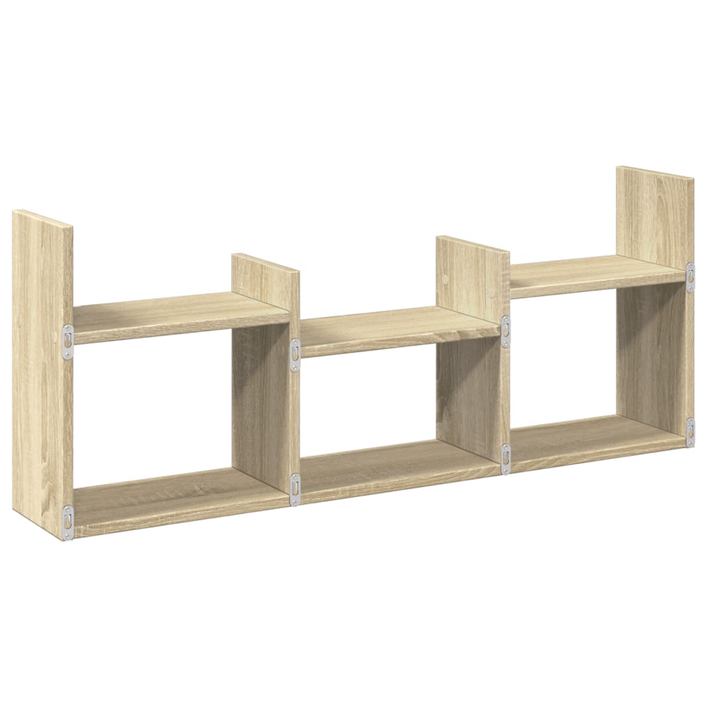 vidaXL Dulap de perete, stejar sonoma, 100x18x40 cm, lemn prelucrat vidaXL Dulap de perete, stejar sonoma, 100x18x40 cm, lemn prelucrat