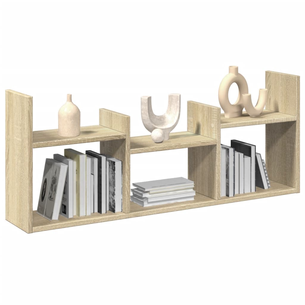 vidaXL Dulap de perete, stejar sonoma, 100x18x40 cm, lemn prelucrat vidaXL Dulap de perete, stejar sonoma, 100x18x40 cm, lemn prelucrat