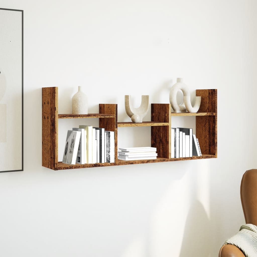 vidaXL Dulap de perete, lemn vechi, 100x18x40 cm, lemn prelucrat