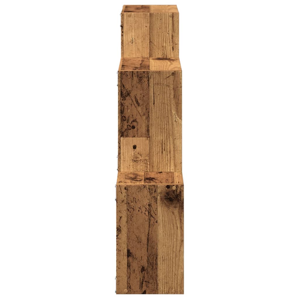 vidaXL Dulap de perete, lemn vechi, 78x18x71 cm, lemn prelucrat