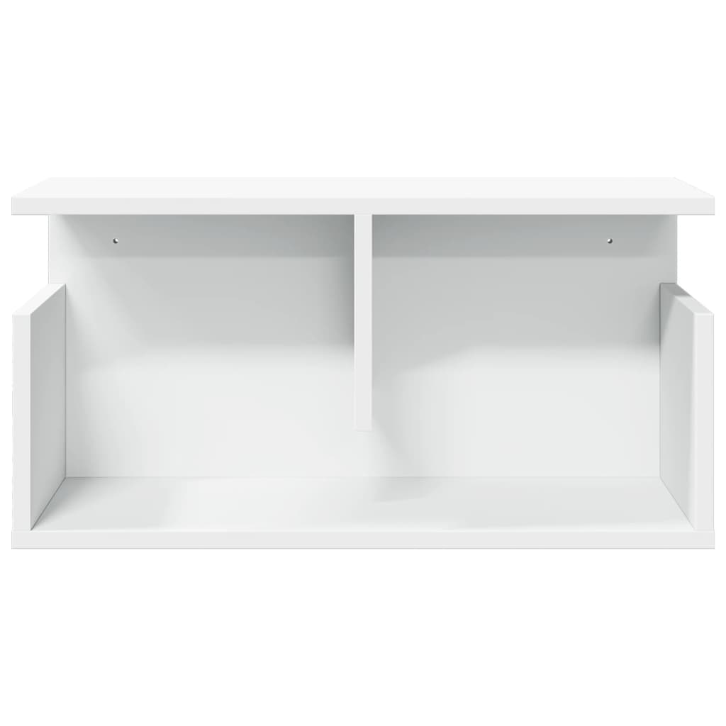 vidaXL Dulap de perete, alb, 60x20x30 cm, lemn prelucrat vidaXL Dulap de perete, alb, 60x20x30 cm, lemn prelucrat
