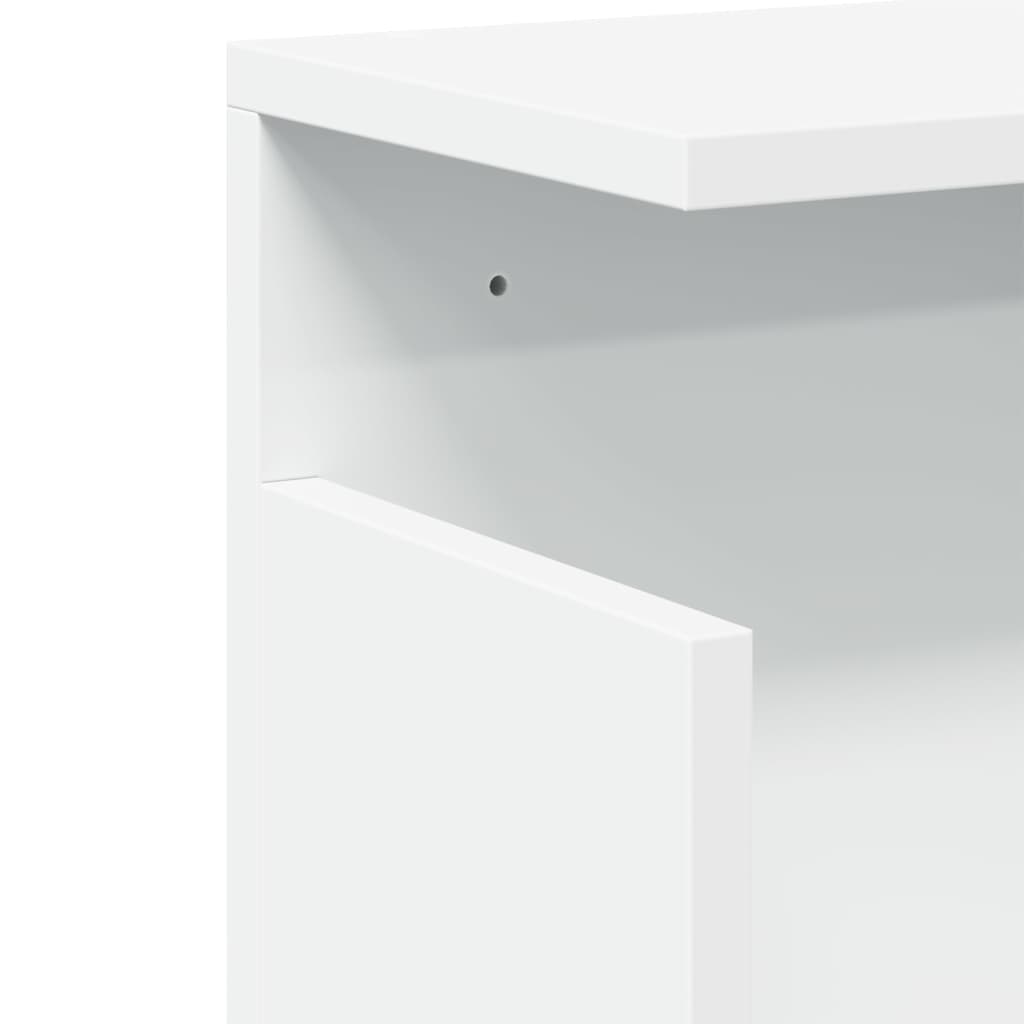 vidaXL Dulap de perete, alb, 60x20x30 cm, lemn prelucrat vidaXL Dulap de perete, alb, 60x20x30 cm, lemn prelucrat