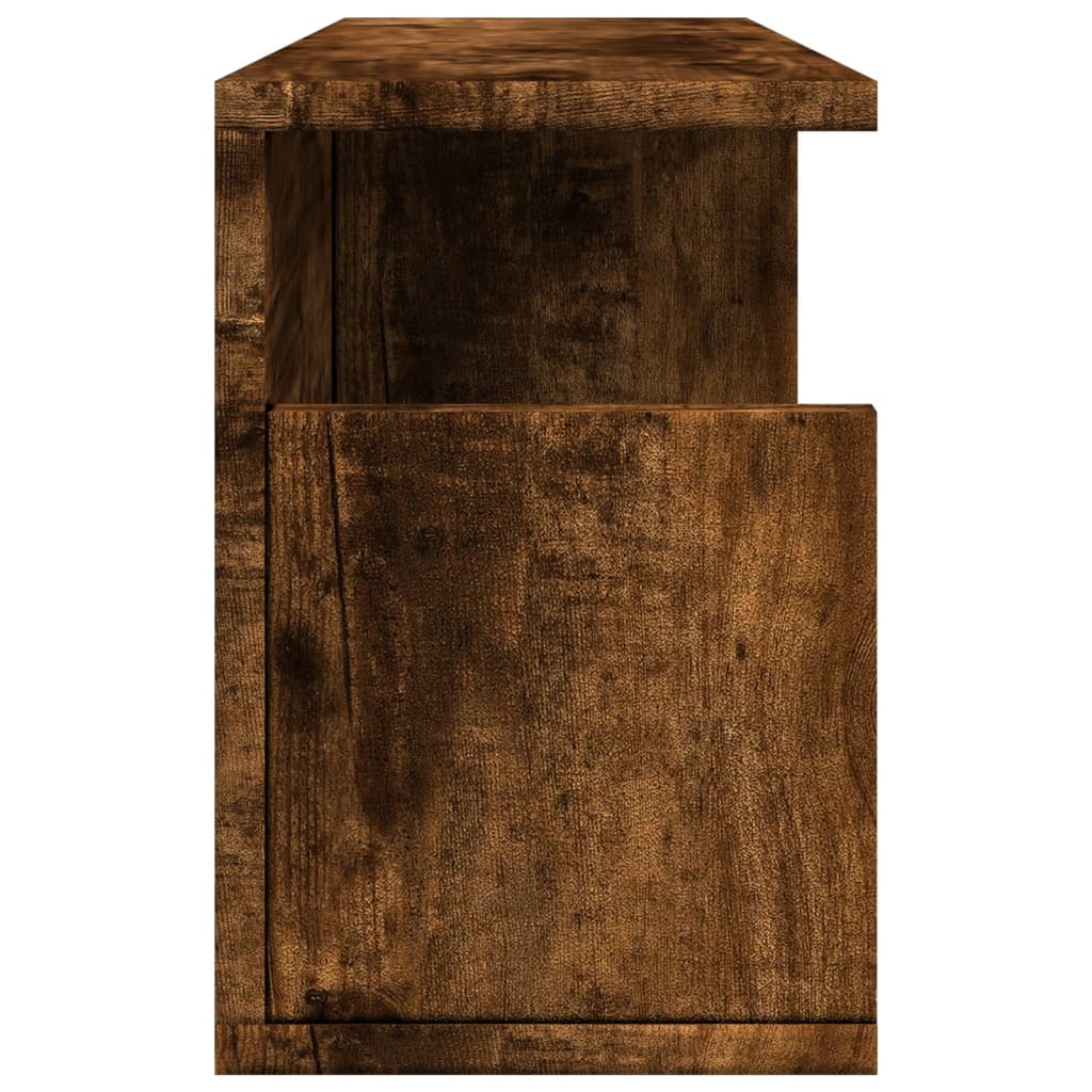 vidaXL Dulap de perete, stejar fumuriu, 60x20x30 cm, lemn prelucrat