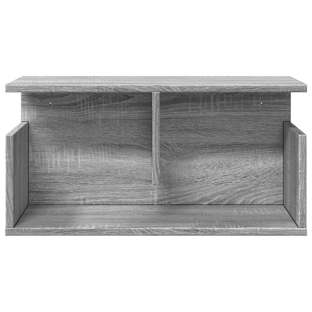 vidaXL Dulap de perete, sonoma gri, 60x20x30 cm, lemn prelucrat vidaXL Dulap de perete, sonoma gri, 60x20x30 cm, lemn prelucrat