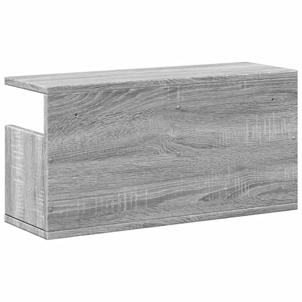 vidaXL Dulap de perete, sonoma gri, 60x20x30 cm, lemn prelucrat vidaXL Dulap de perete, sonoma gri, 60x20x30 cm, lemn prelucrat