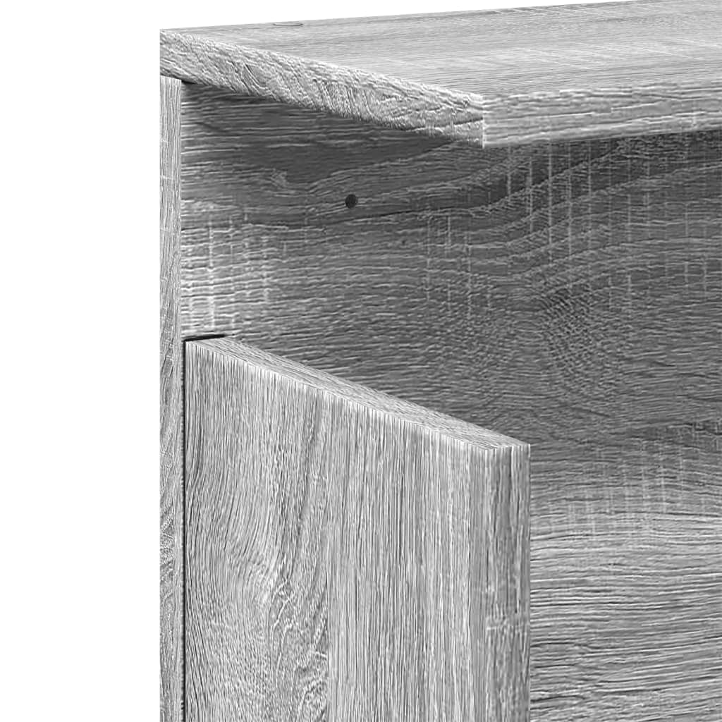 vidaXL Dulap de perete, sonoma gri, 60x20x30 cm, lemn prelucrat vidaXL Dulap de perete, sonoma gri, 60x20x30 cm, lemn prelucrat