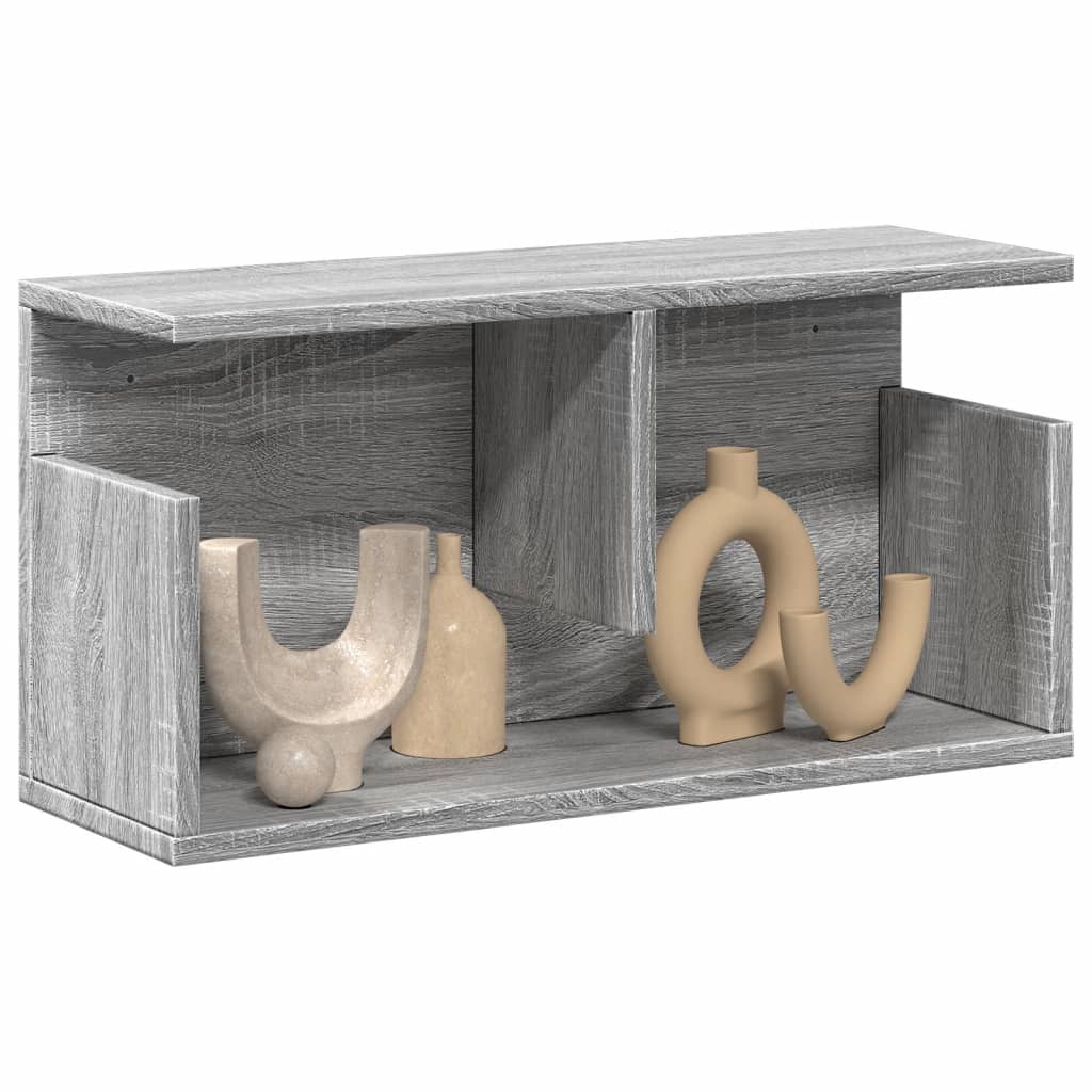 vidaXL Dulap de perete, sonoma gri, 60x20x30 cm, lemn prelucrat vidaXL Dulap de perete, sonoma gri, 60x20x30 cm, lemn prelucrat