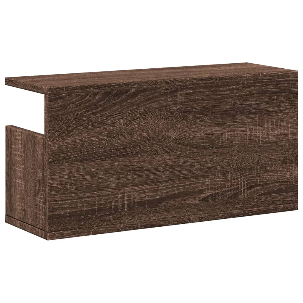 vidaXL Dulap de perete, stejar maro, 60x20x30 cm, lemn prelucrat vidaXL Dulap de perete, stejar maro, 60x20x30 cm, lemn prelucrat