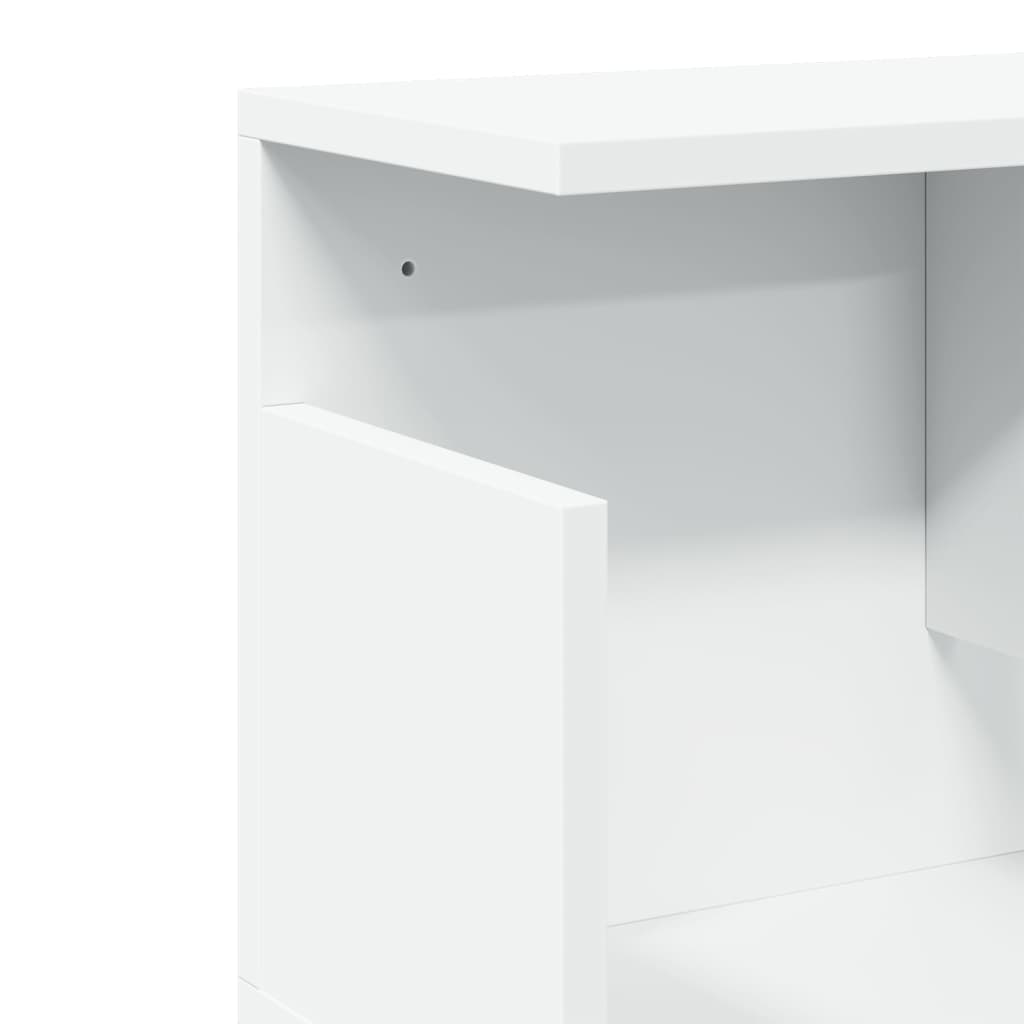 vidaXL Dulap de perete, alb, 80x20x30 cm, lemn prelucrat vidaXL Dulap de perete, alb, 80x20x30 cm, lemn prelucrat