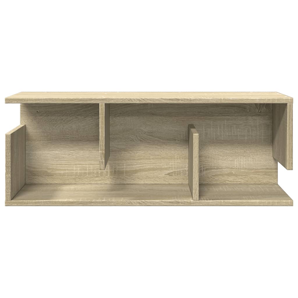 vidaXL Dulap de perete, stejar sonoma, 80x20x30 cm, lemn prelucrat vidaXL Dulap de perete, stejar sonoma, 80x20x30 cm, lemn prelucrat