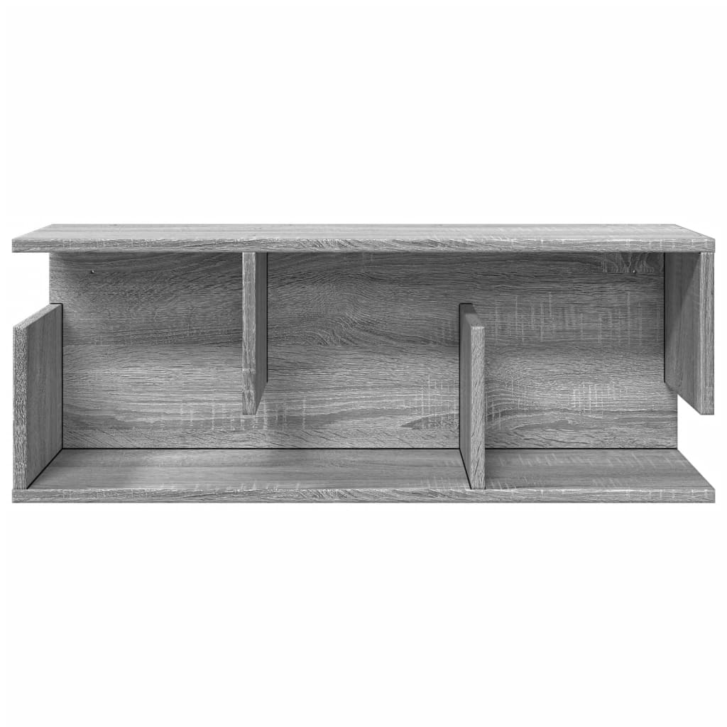 vidaXL Dulap de perete, sonoma gri, 80x20x30 cm, lemn prelucrat vidaXL Dulap de perete, sonoma gri, 80x20x30 cm, lemn prelucrat
