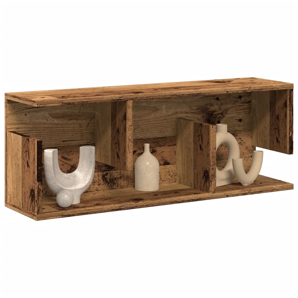 vidaXL Dulap de perete, lemn vechi, 80x20x30 cm, lemn prelucrat vidaXL Dulap de perete, lemn vechi, 80x20x30 cm, lemn prelucrat