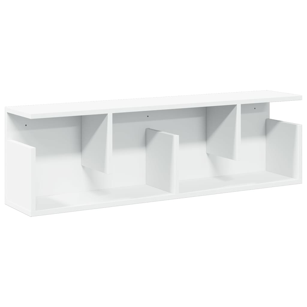 vidaXL Dulap de perete, alb, 100x20x30 cm, lemn prelucrat vidaXL Dulap de perete, alb, 100x20x30 cm, lemn prelucrat