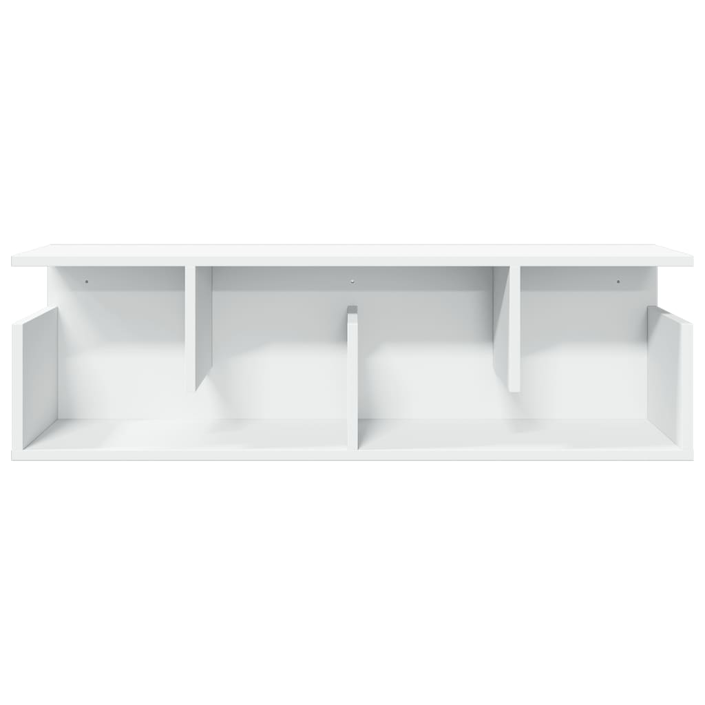vidaXL Dulap de perete, alb, 100x20x30 cm, lemn prelucrat vidaXL Dulap de perete, alb, 100x20x30 cm, lemn prelucrat