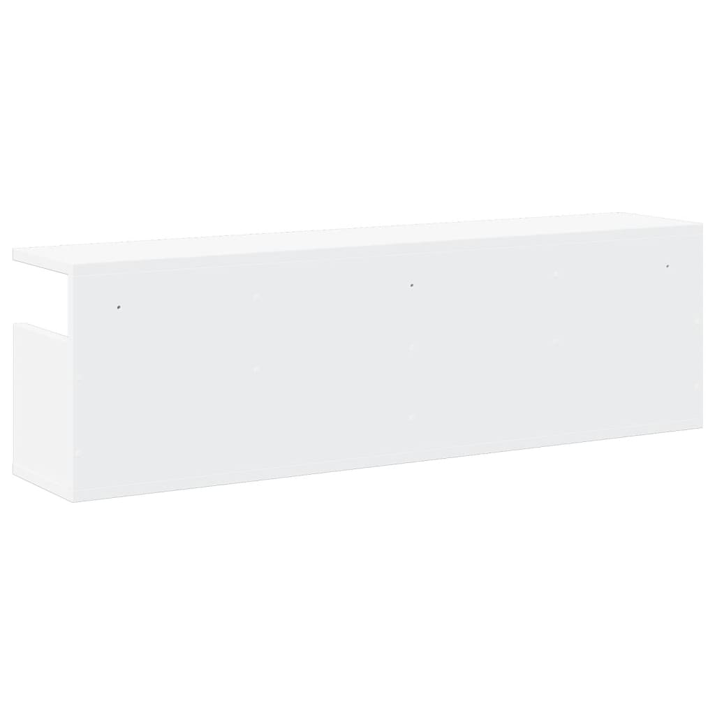 vidaXL Dulap de perete, alb, 100x20x30 cm, lemn prelucrat vidaXL Dulap de perete, alb, 100x20x30 cm, lemn prelucrat