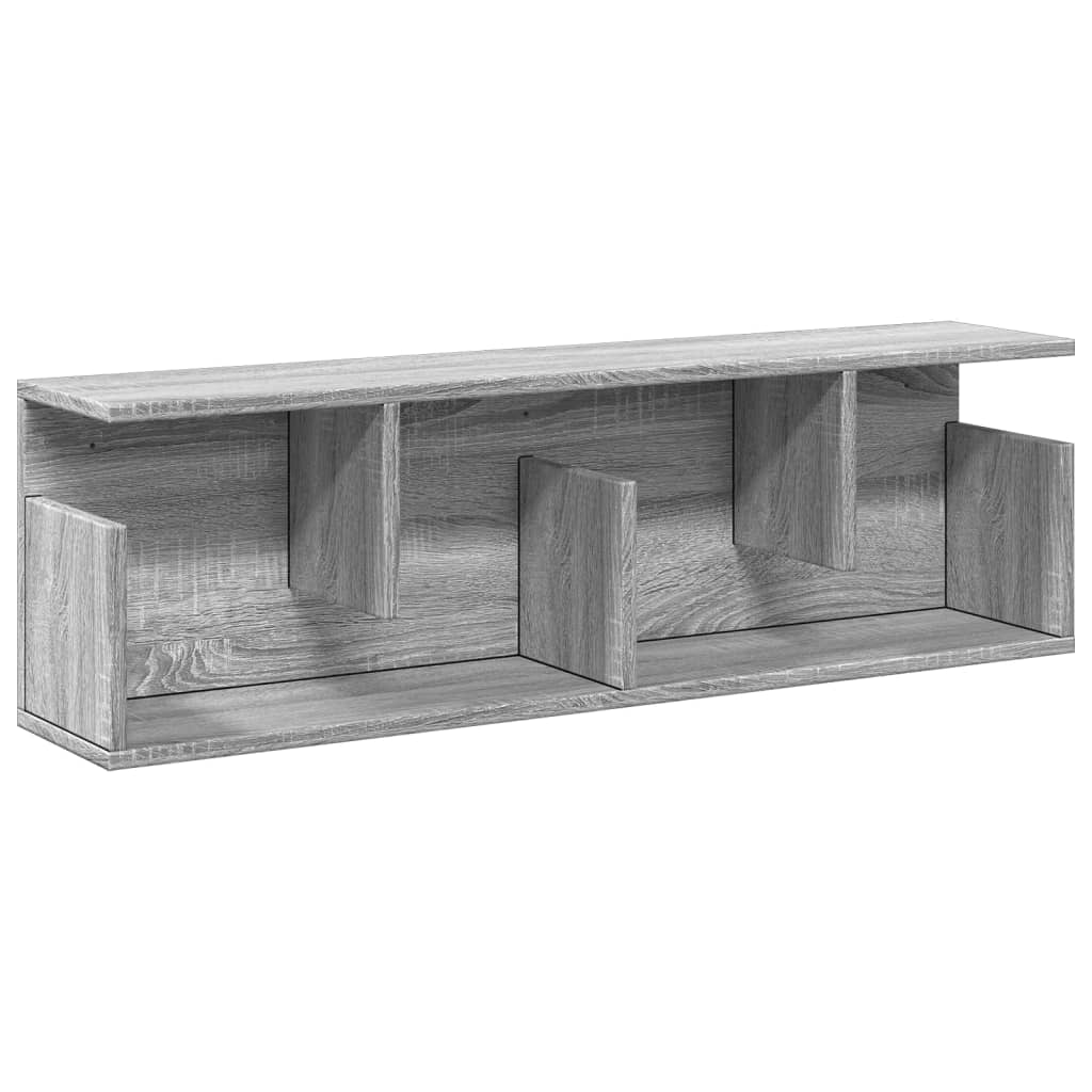 vidaXL Dulap de perete, sonoma gri, 100x20x30 cm, lemn prelucrat vidaXL Dulap de perete, sonoma gri, 100x20x30 cm, lemn prelucrat