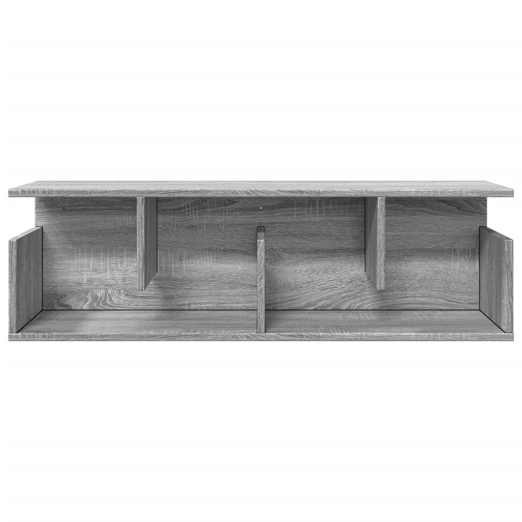 vidaXL Dulap de perete, sonoma gri, 100x20x30 cm, lemn prelucrat vidaXL Dulap de perete, sonoma gri, 100x20x30 cm, lemn prelucrat