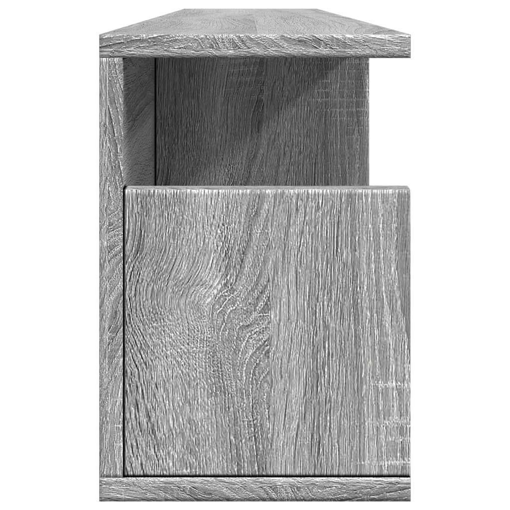 vidaXL Dulap de perete, sonoma gri, 100x20x30 cm, lemn prelucrat vidaXL Dulap de perete, sonoma gri, 100x20x30 cm, lemn prelucrat