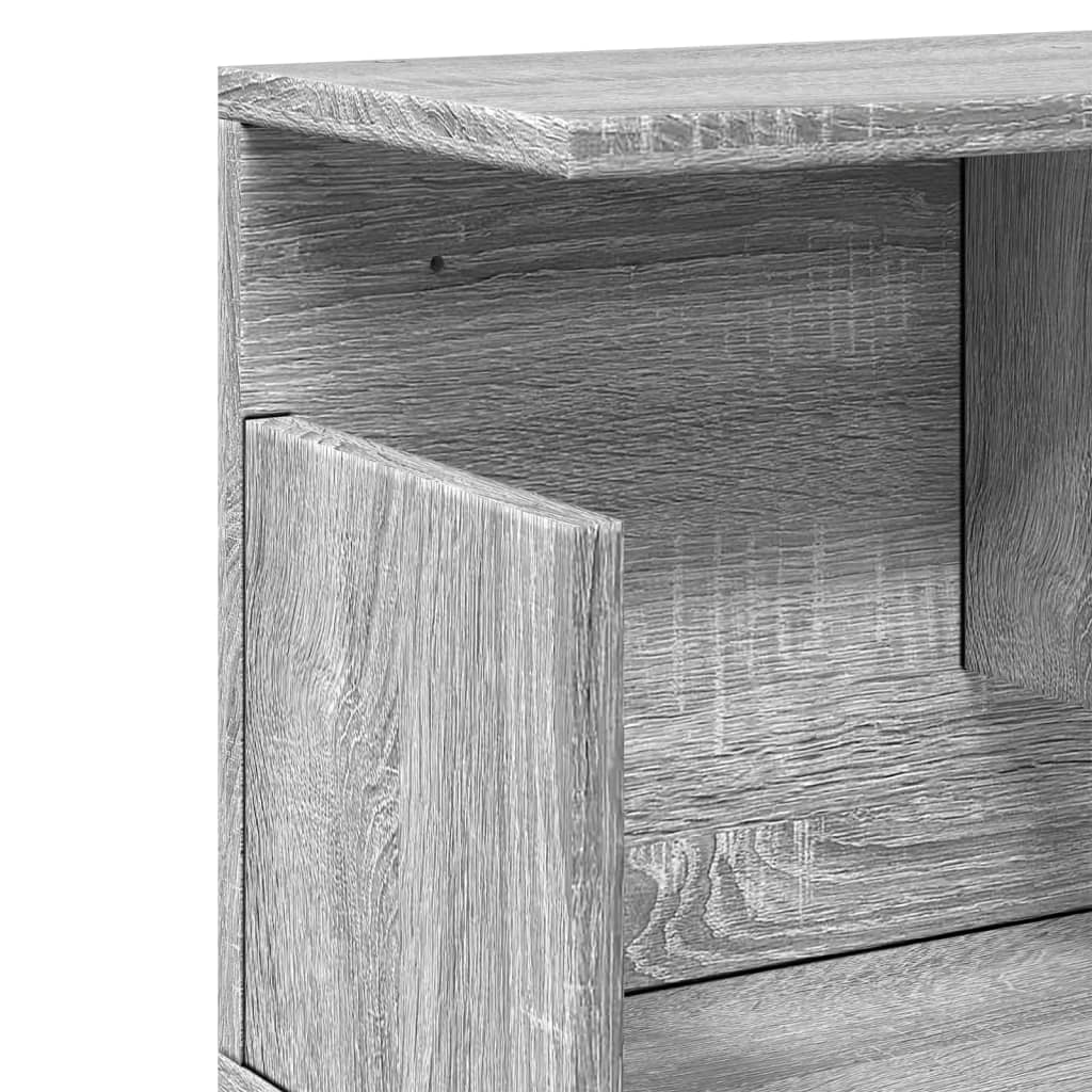 vidaXL Dulap de perete, sonoma gri, 100x20x30 cm, lemn prelucrat vidaXL Dulap de perete, sonoma gri, 100x20x30 cm, lemn prelucrat