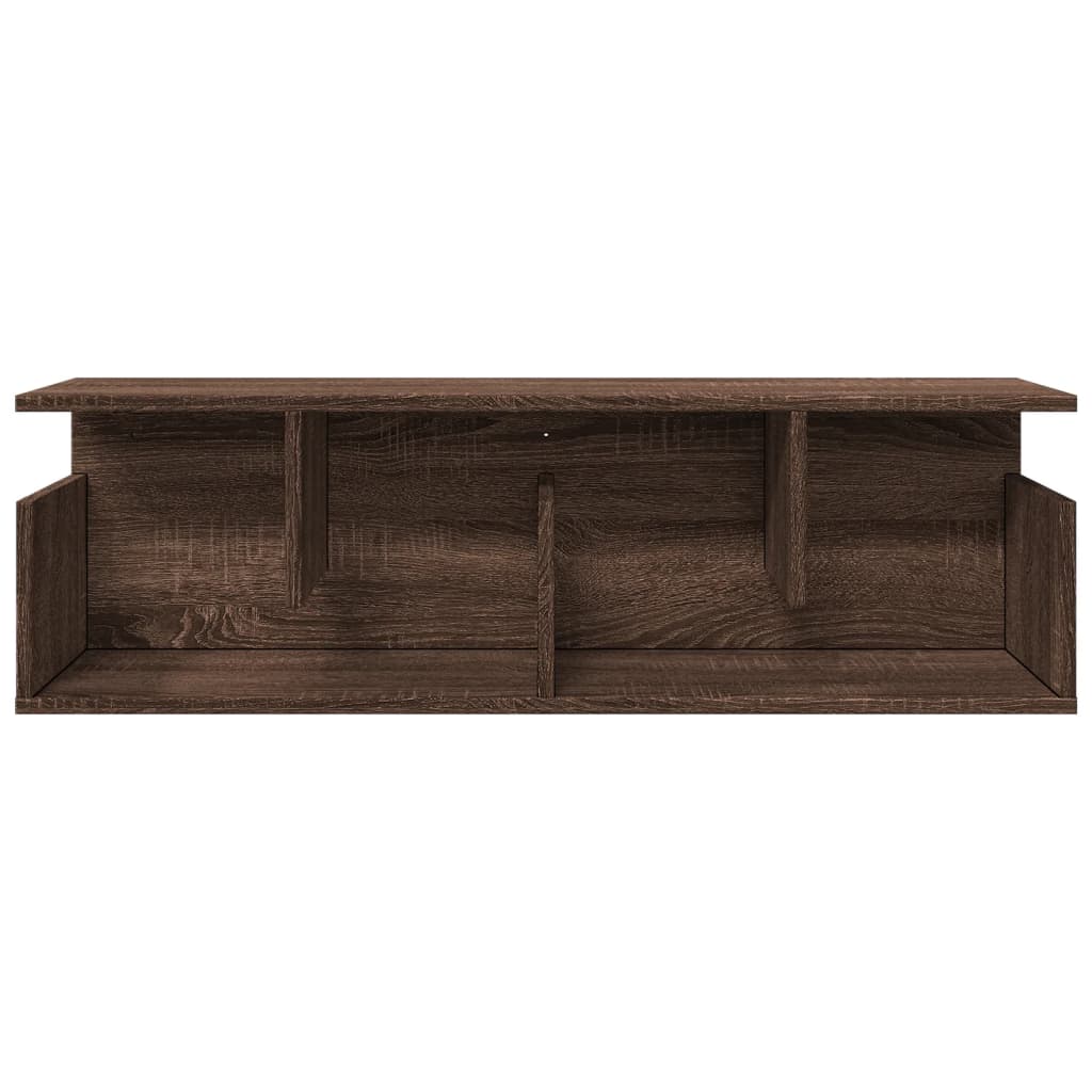 vidaXL Dulap de perete, stejar maro, 100x20x30 cm, lemn prelucrat
