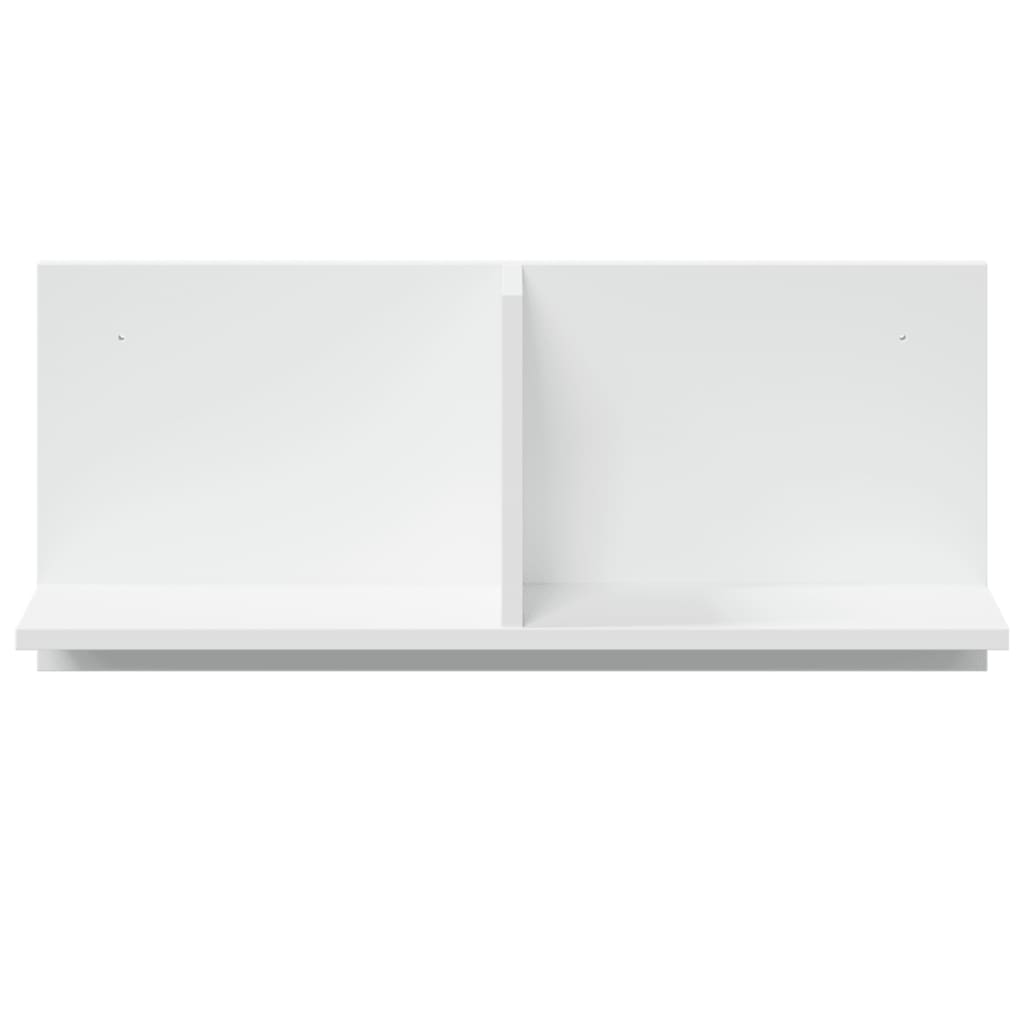 vidaXL Dulap de perete, alb, 70x16,5x30 cm, lemn prelucrat vidaXL Dulap de perete, alb, 70x16,5x30 cm, lemn prelucrat