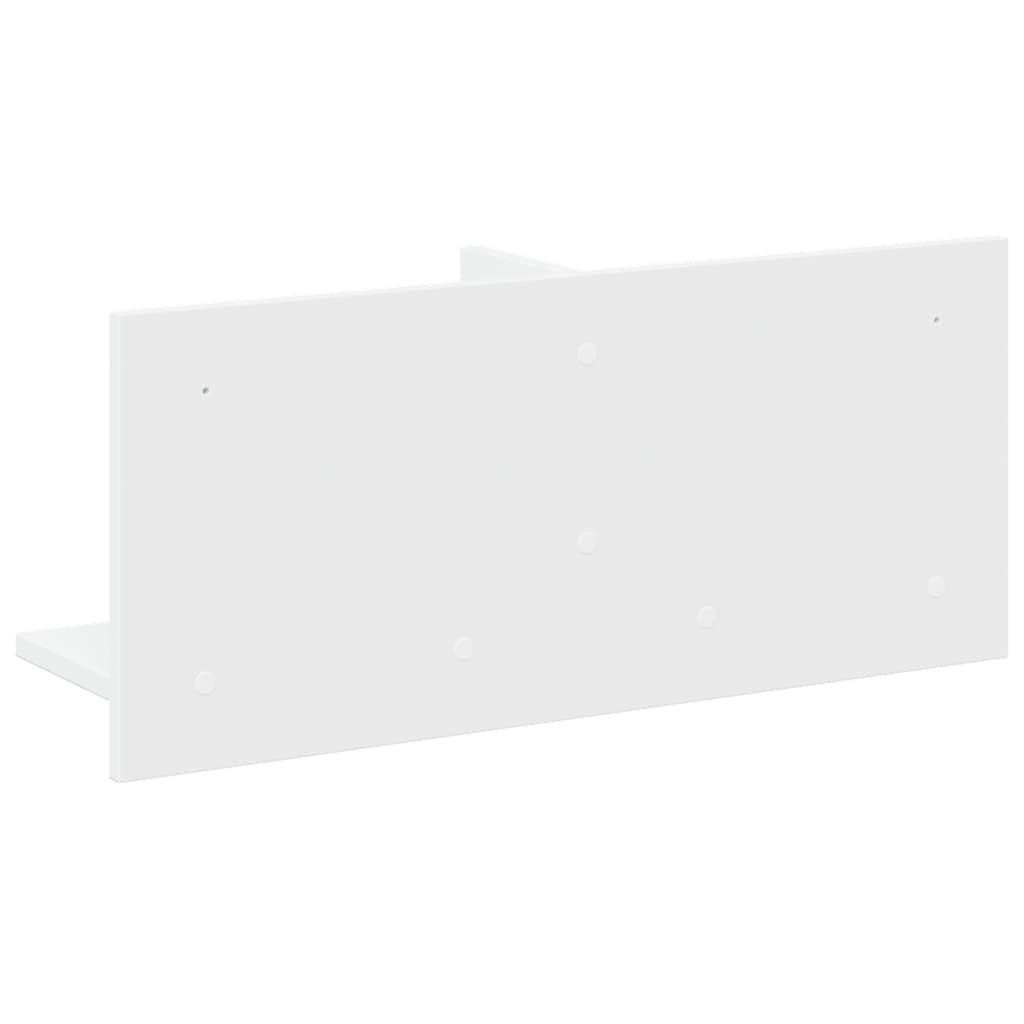 vidaXL Dulap de perete, alb, 70x16,5x30 cm, lemn prelucrat vidaXL Dulap de perete, alb, 70x16,5x30 cm, lemn prelucrat