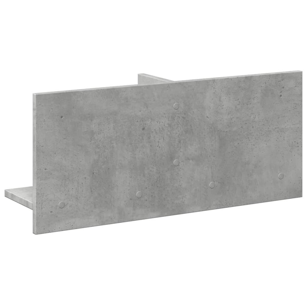 vidaXL Dulap de perete, gri beton, 70x16,5x30 cm, lemn prelucrat vidaXL Dulap de perete, gri beton, 70x16,5x30 cm, lemn prelucrat