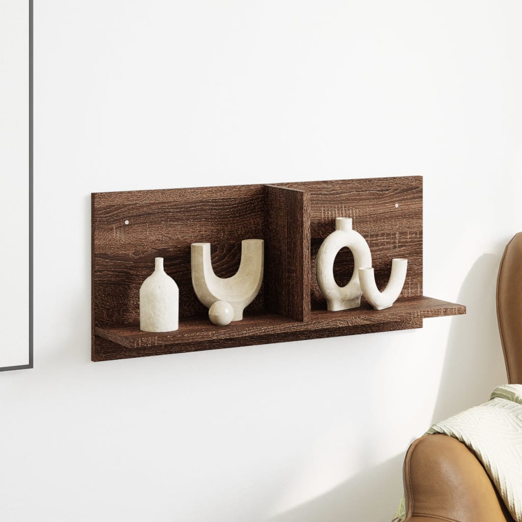 vidaXL Dulap de perete, stejar maro, 70x16,5x30 cm, lemn prelucrat vidaXL Dulap de perete, stejar maro, 70x16,5x30 cm, lemn prelucrat
