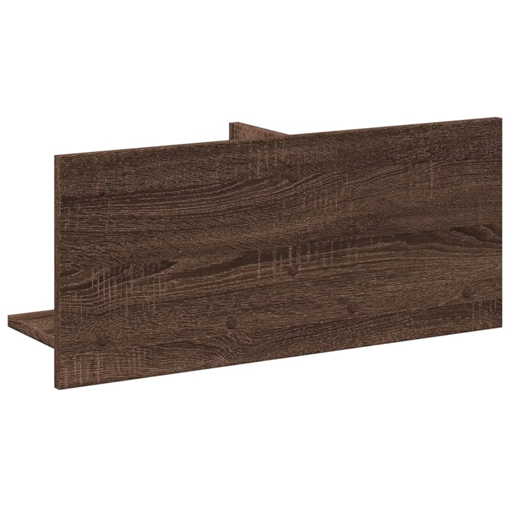 vidaXL Dulap de perete, stejar maro, 70x16,5x30 cm, lemn prelucrat vidaXL Dulap de perete, stejar maro, 70x16,5x30 cm, lemn prelucrat