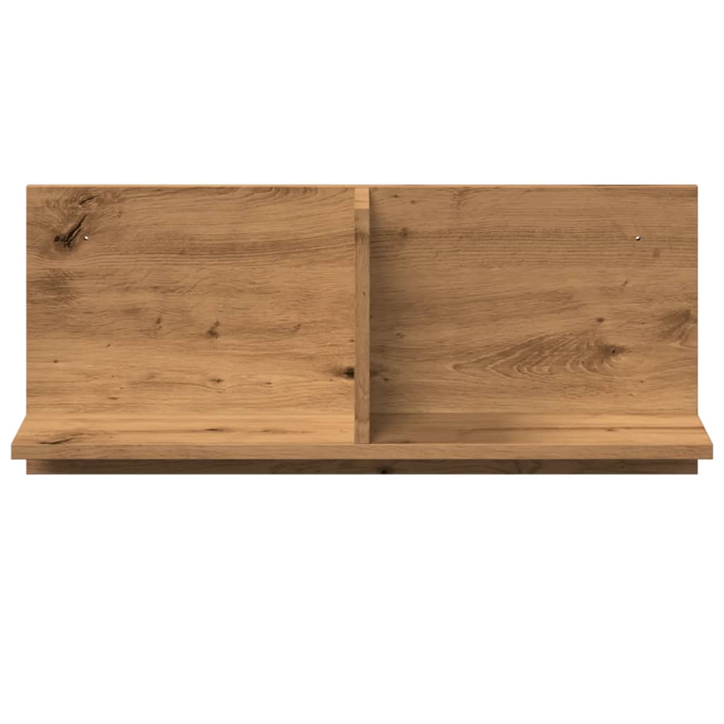 vidaXL Dulap de perete stejar artizanal, 70x16,5x30 cm, lemn prelucrat vidaXL Dulap de perete stejar artizanal, 70x16,5x30 cm, lemn prelucrat