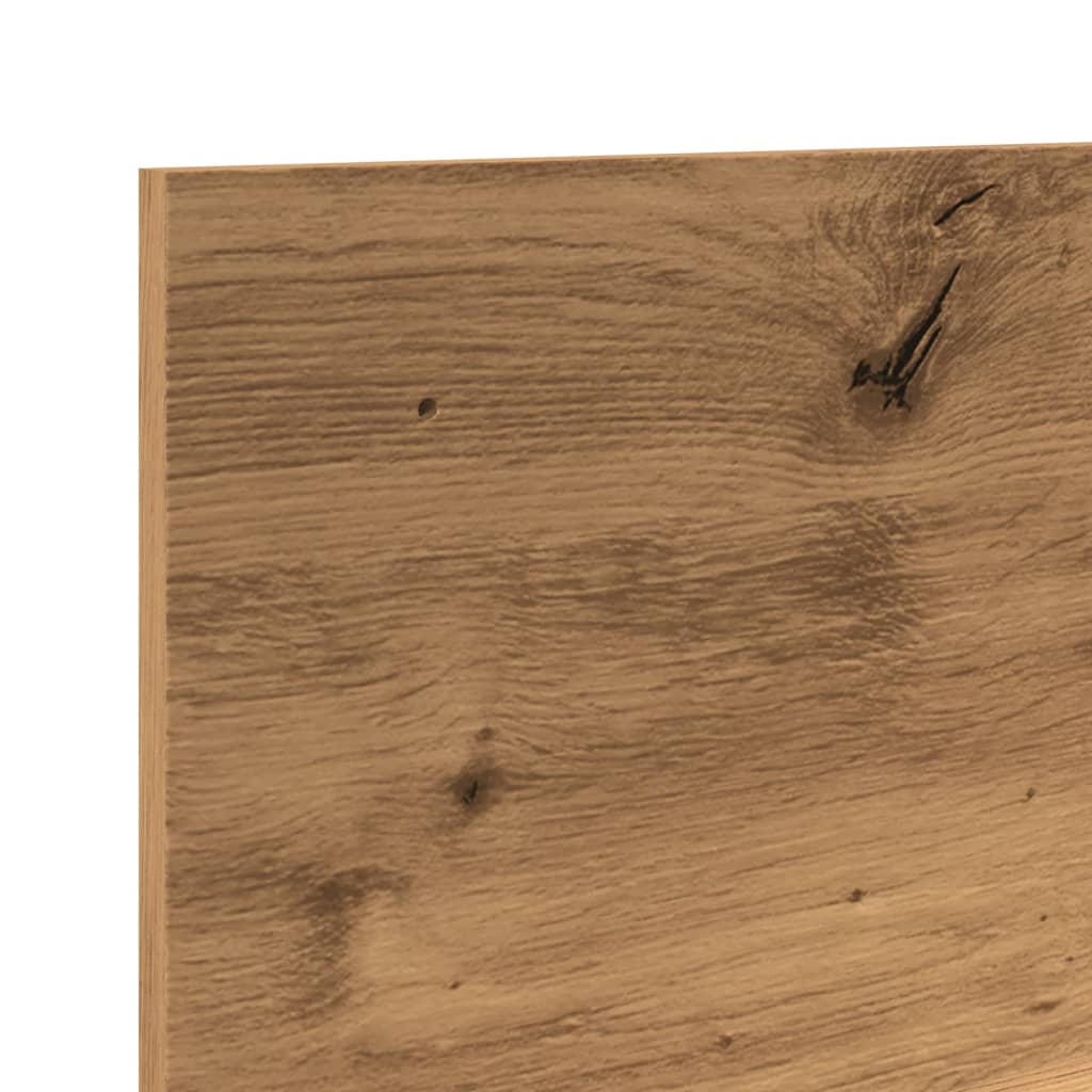 vidaXL Dulap de perete stejar artizanal, 70x16,5x30 cm, lemn prelucrat vidaXL Dulap de perete stejar artizanal, 70x16,5x30 cm, lemn prelucrat