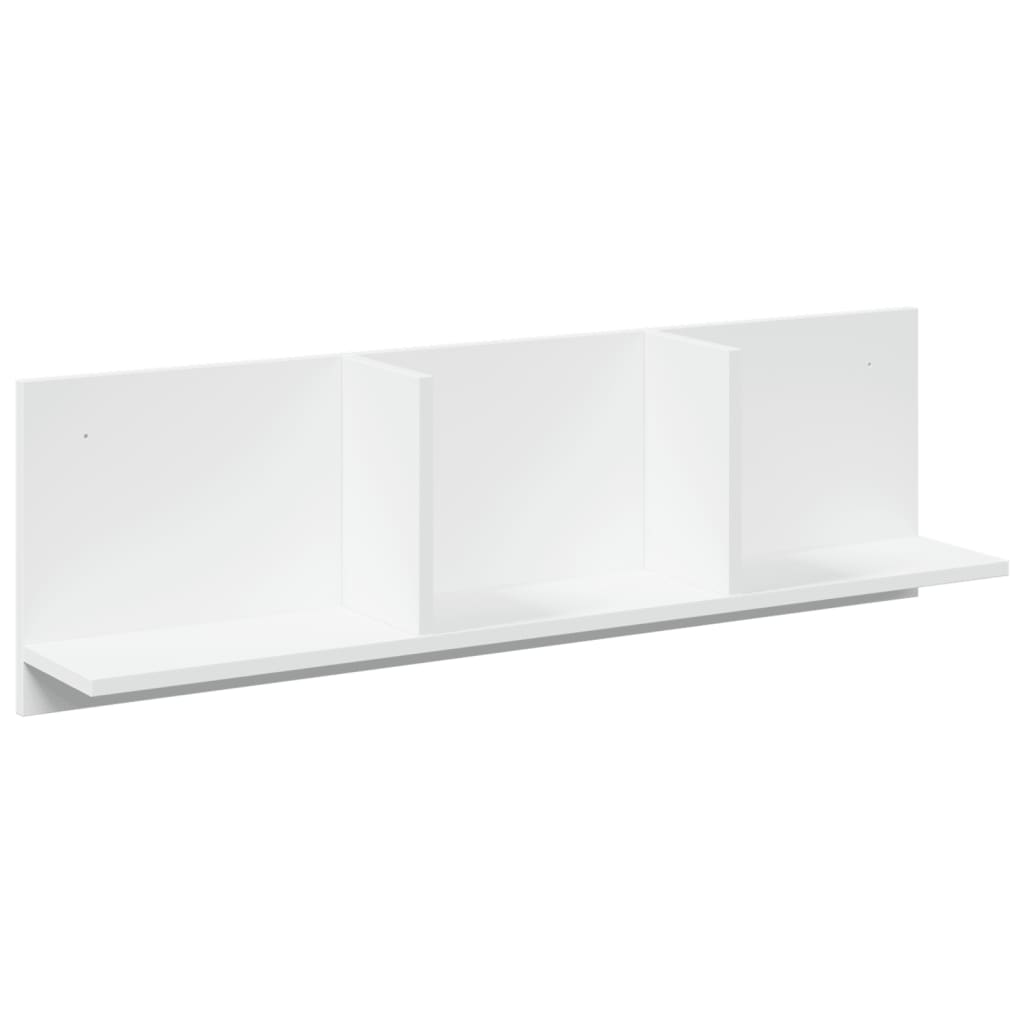 vidaXL Dulap de perete, alb, 100x16,5x30 cm, lemn prelucrat vidaXL Dulap de perete, alb, 100x16,5x30 cm, lemn prelucrat