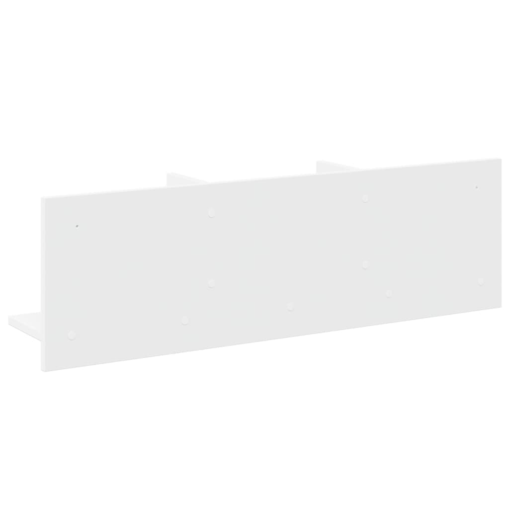 vidaXL Dulap de perete, alb, 100x16,5x30 cm, lemn prelucrat vidaXL Dulap de perete, alb, 100x16,5x30 cm, lemn prelucrat