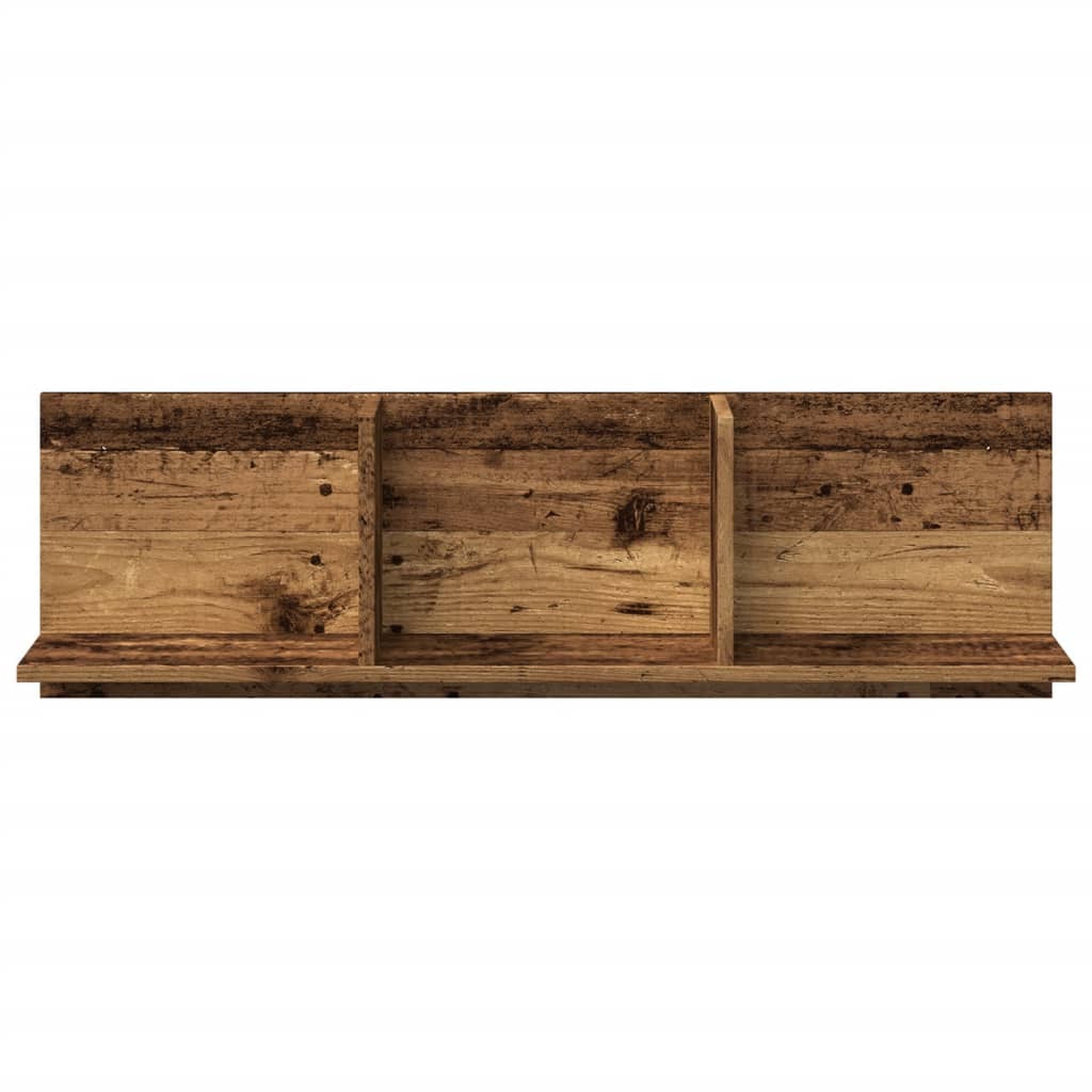 vidaXL Dulap de perete, lemn vechi, 100x16,5x30 cm, lemn prelucrat vidaXL Dulap de perete, lemn vechi, 100x16,5x30 cm, lemn prelucrat