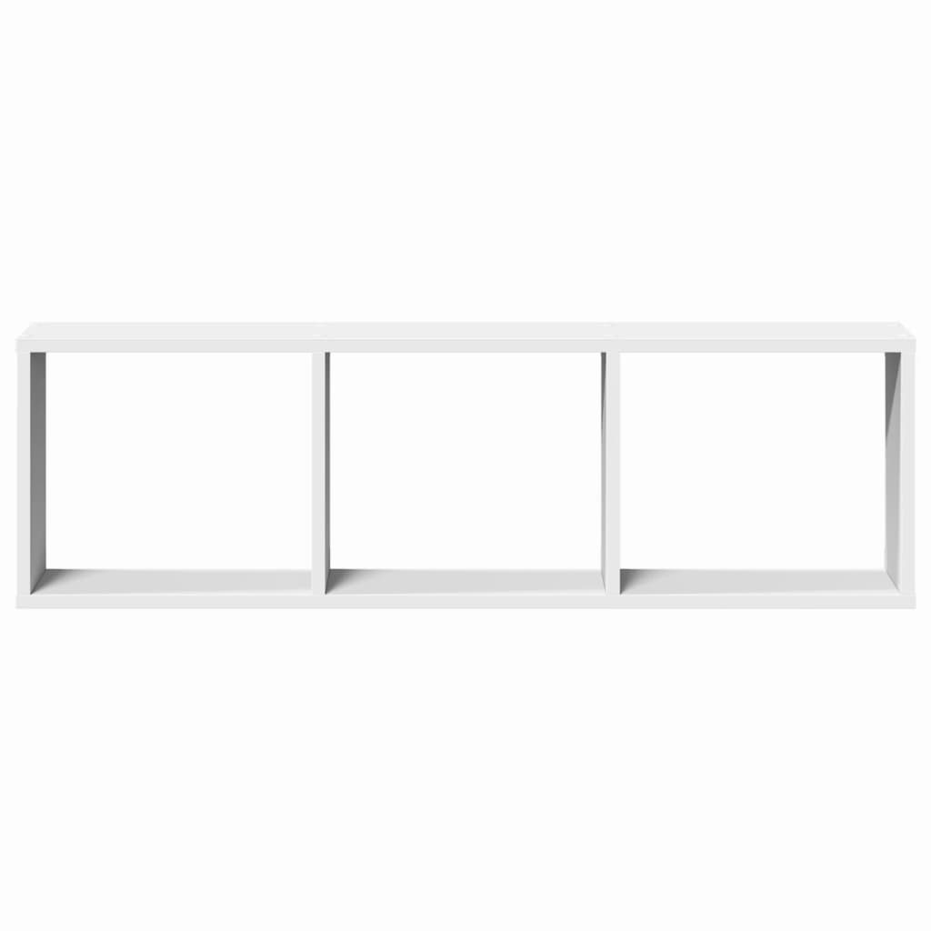 vidaXL Dulap de perete, alb, 100x16x30 cm, lemn prelucrat vidaXL Dulap de perete, alb, 100x16x30 cm, lemn prelucrat