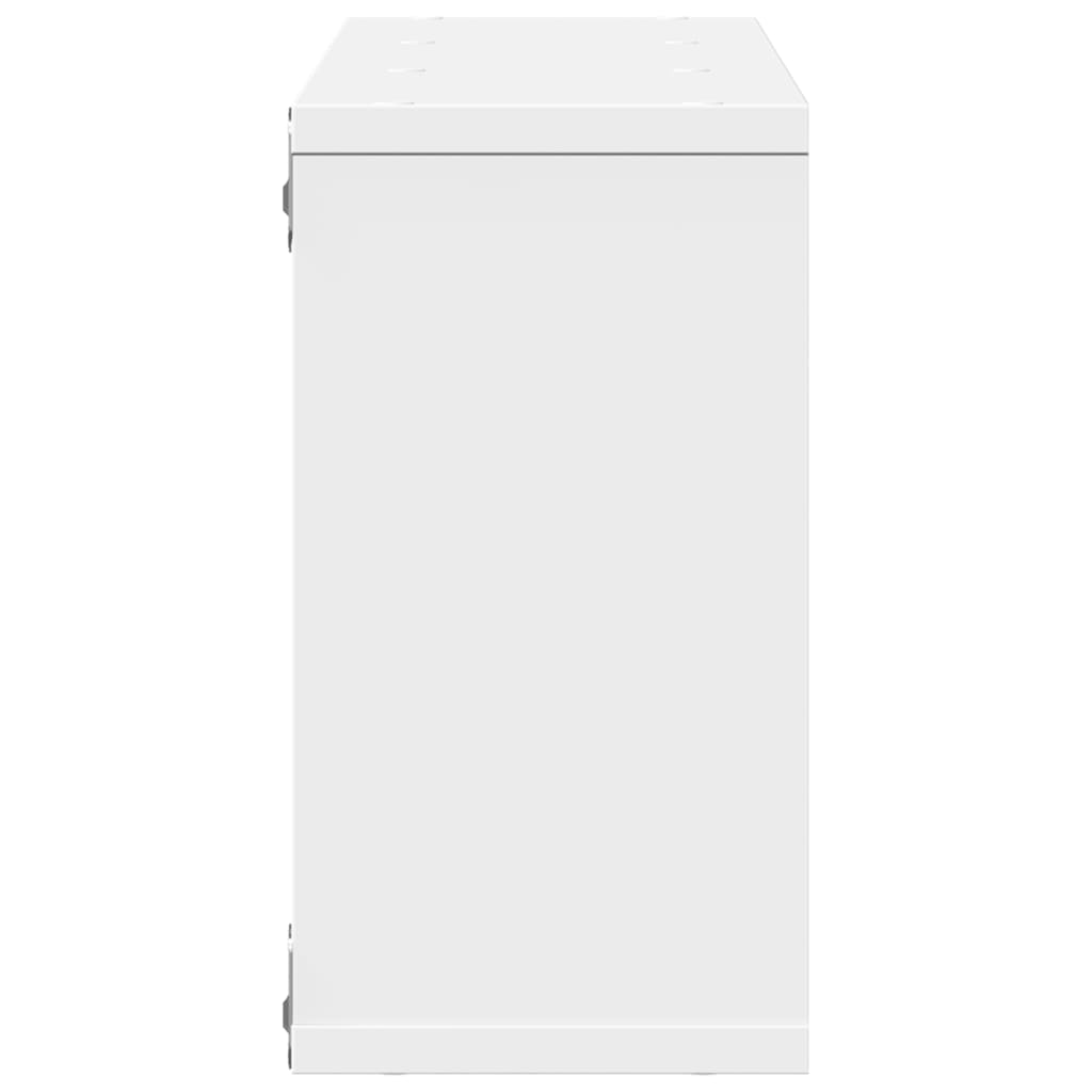 vidaXL Dulap de perete, alb, 100x16x30 cm, lemn prelucrat vidaXL Dulap de perete, alb, 100x16x30 cm, lemn prelucrat