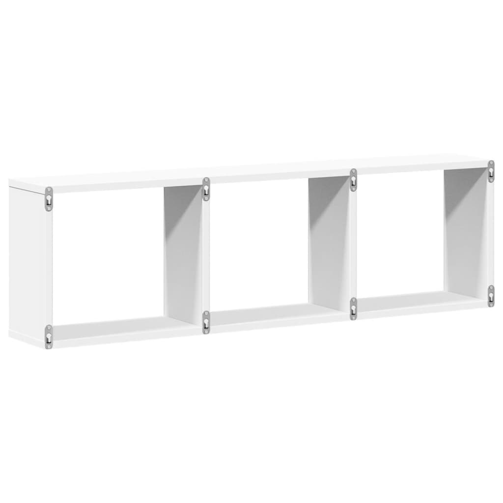 vidaXL Dulap de perete, alb, 100x16x30 cm, lemn prelucrat vidaXL Dulap de perete, alb, 100x16x30 cm, lemn prelucrat