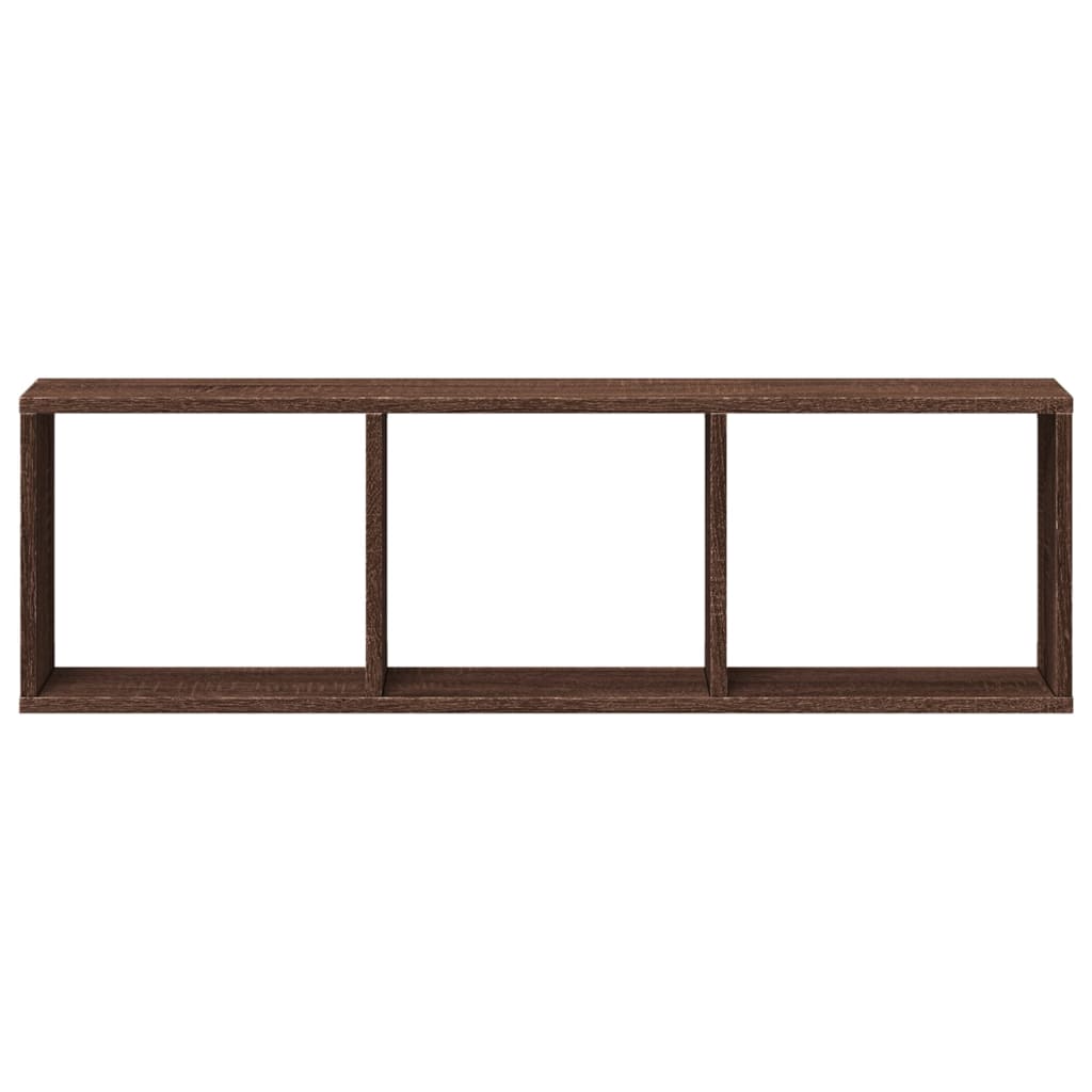vidaXL Dulap de perete, stejar maro, 100x16x30 cm, lemn prelucrat