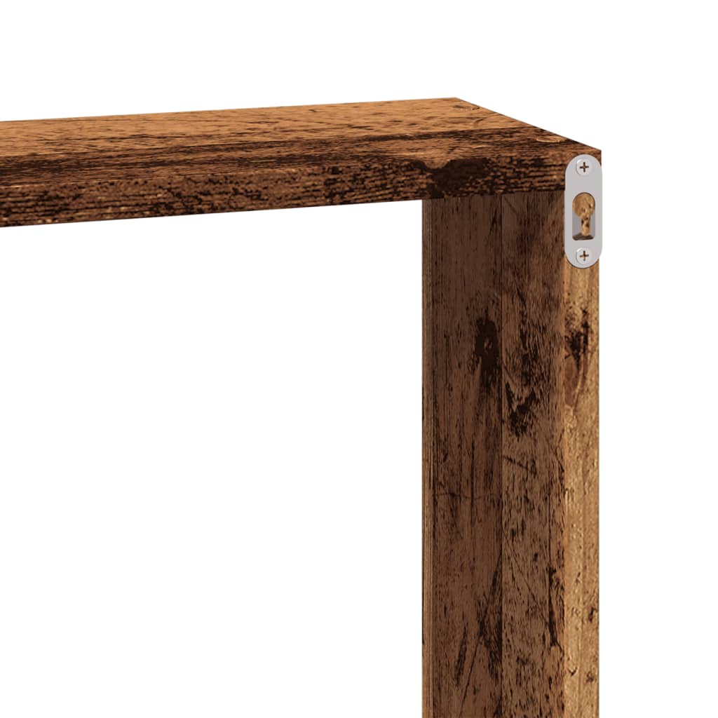 vidaXL Dulap de perete, lemn vechi, 100x16x30 cm, lemn prelucrat