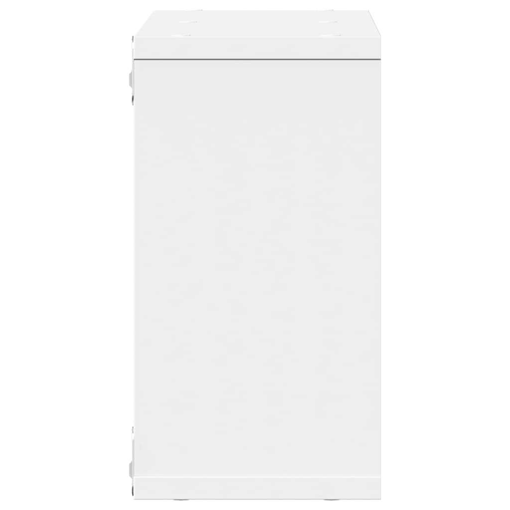 vidaXL Dulap de perete, alb, 60x16x30 cm, lemn prelucrat vidaXL Dulap de perete, alb, 60x16x30 cm, lemn prelucrat