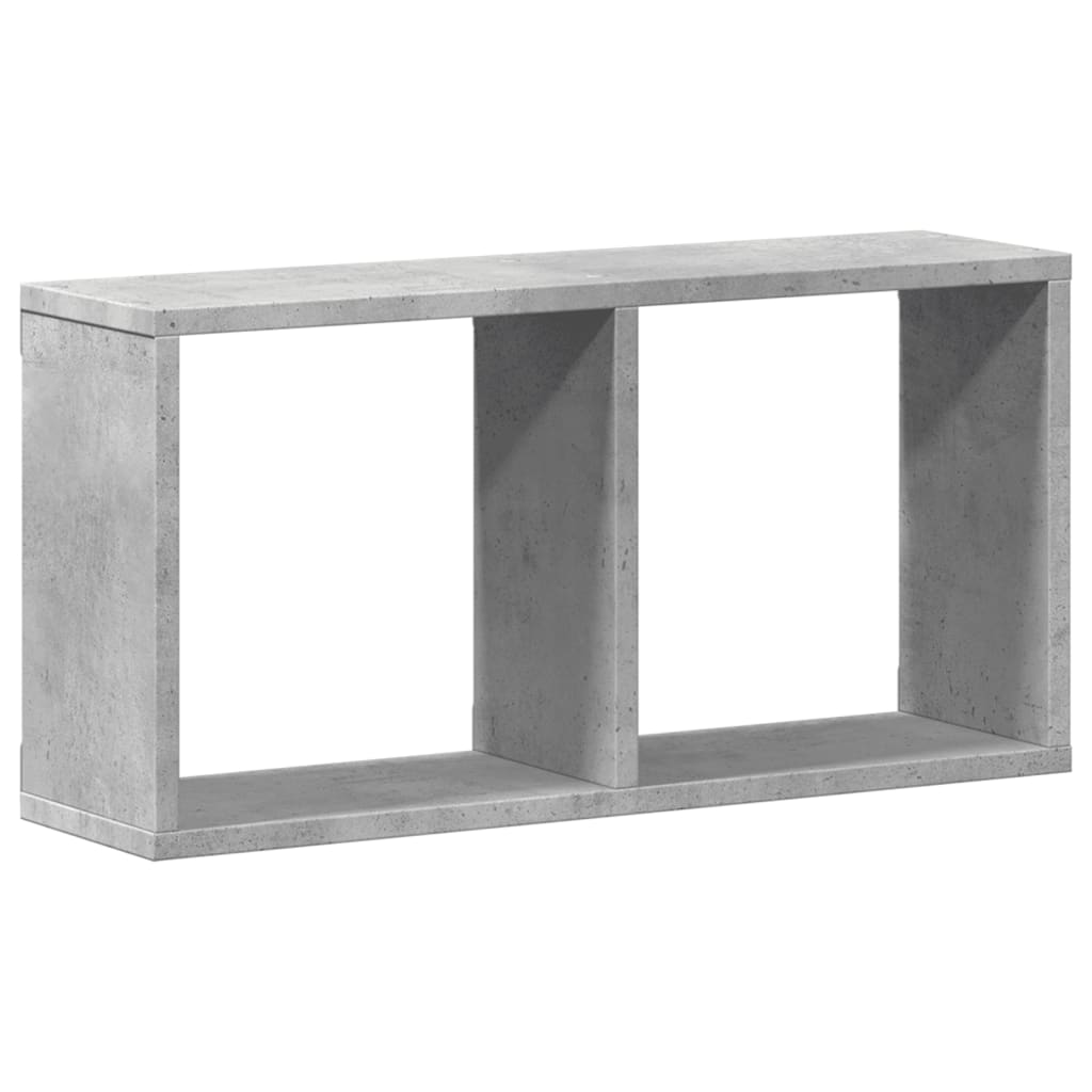 vidaXL Dulap de perete, gri beton, 60x16x30 cm, lemn prelucrat vidaXL Dulap de perete, gri beton, 60x16x30 cm, lemn prelucrat