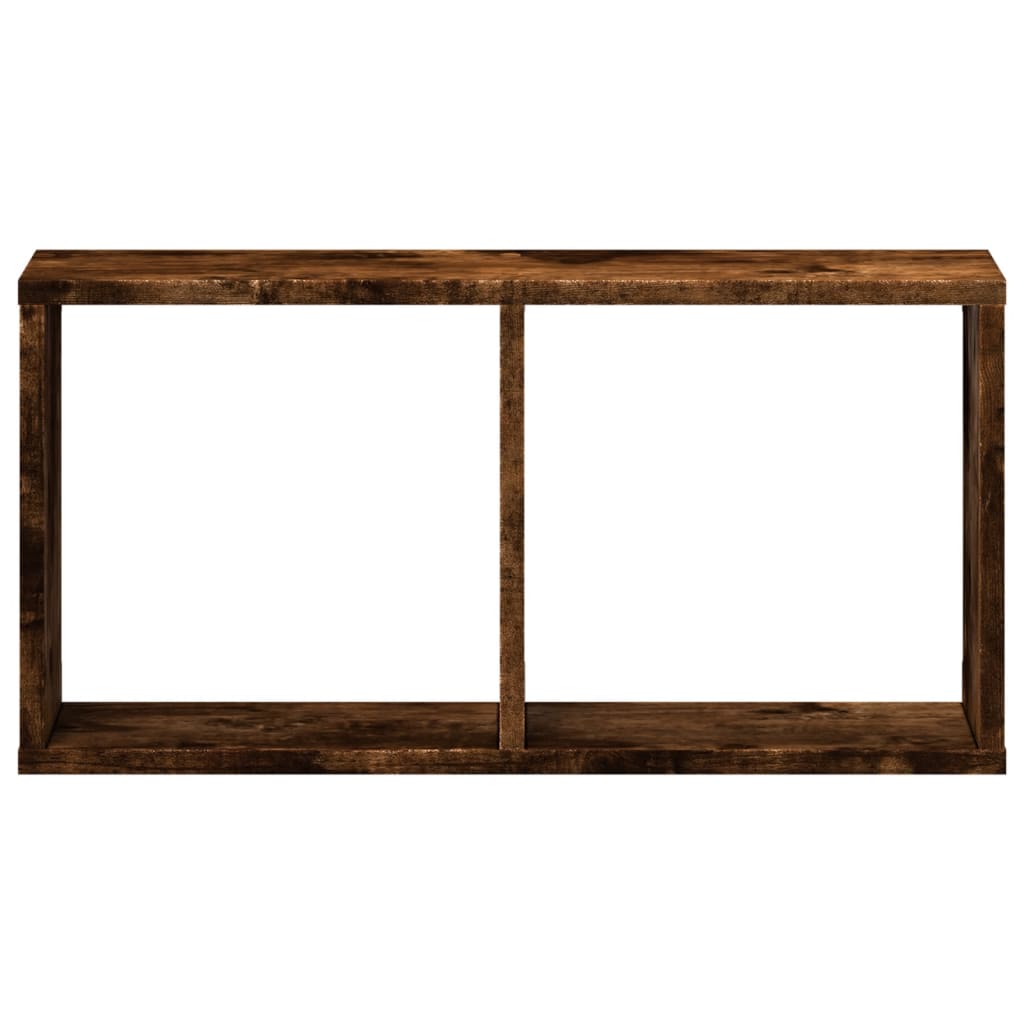 vidaXL Dulap de perete, stejar fumuriu, 60x16x30 cm, lemn prelucrat