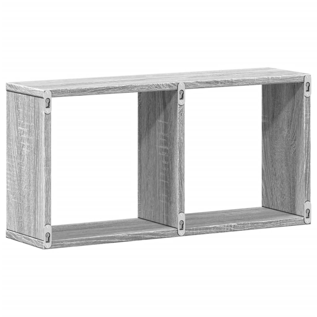 vidaXL Dulap de perete, gri sonoma, 60x16x30 cm, lemn prelucrat vidaXL Dulap de perete, gri sonoma, 60x16x30 cm, lemn prelucrat
