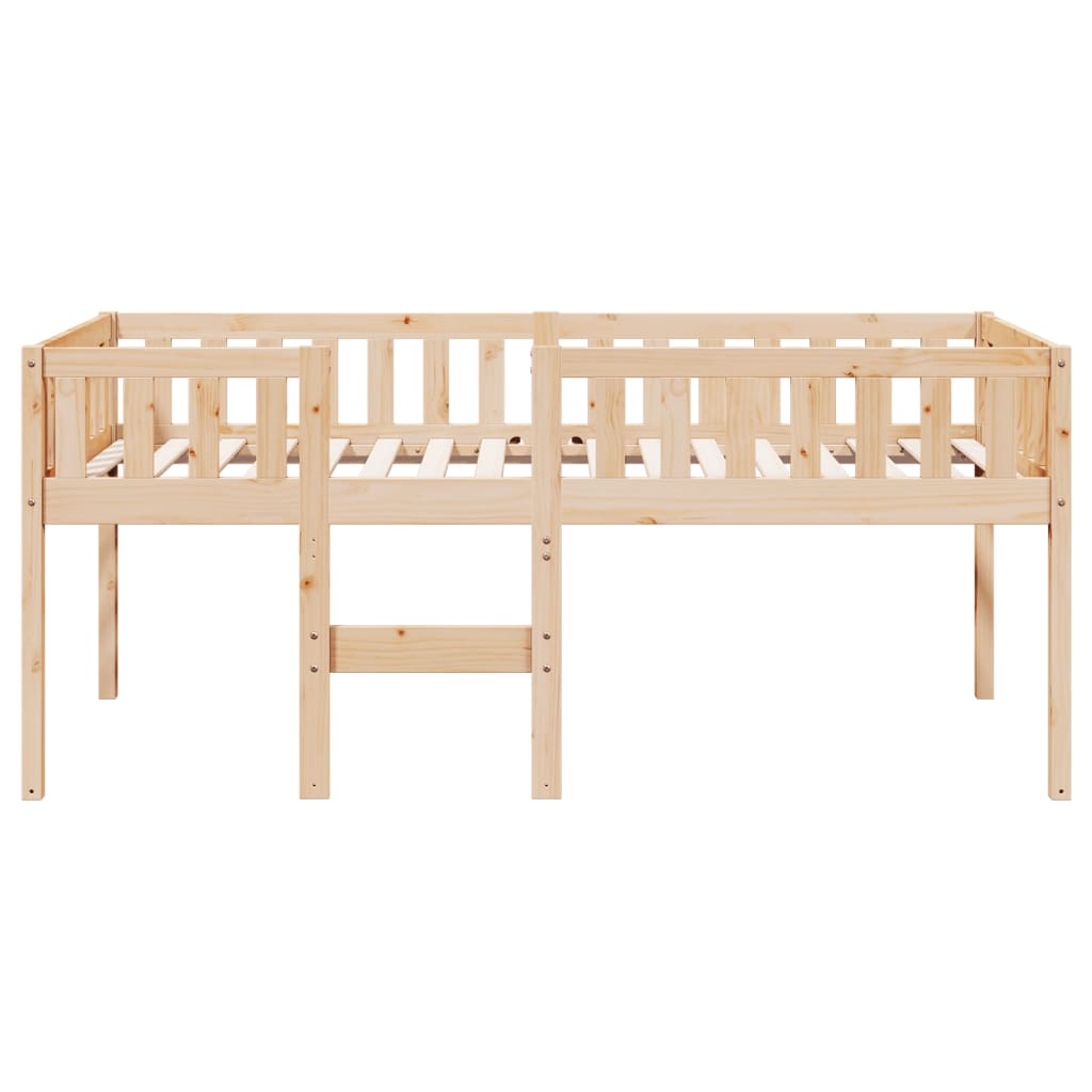 vidaXL Pat pentru copii fără saltea, 75x190 cm, lemn masiv de pin vidaXL Pat pentru copii fără saltea, 75x190 cm, lemn masiv de pin