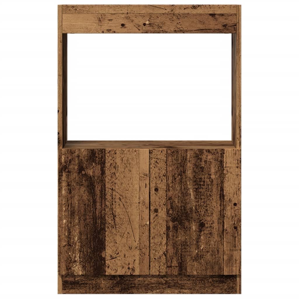 vidaXL Dulap înalt, lemn vechi, 63x33x100 cm, lemn prelucrat vidaXL Dulap înalt, lemn vechi, 63x33x100 cm, lemn prelucrat