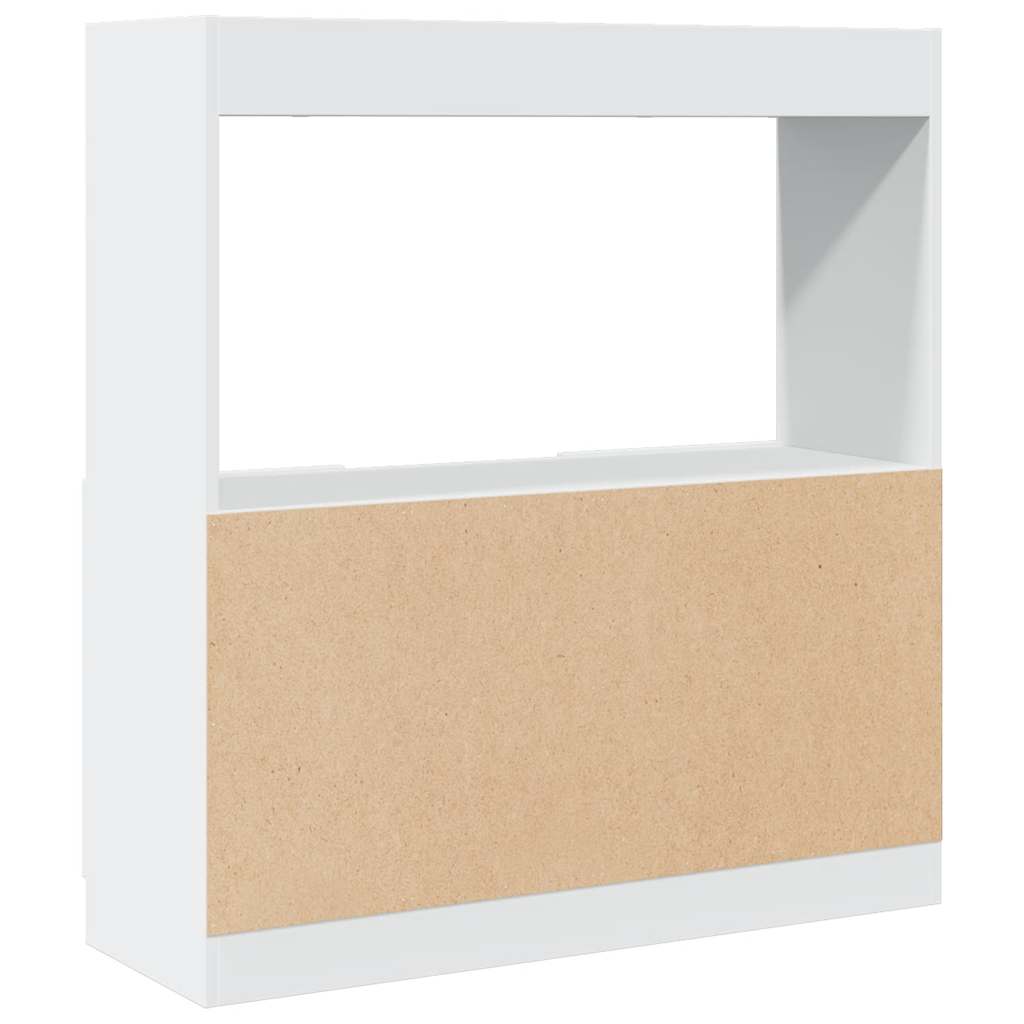 vidaXL Dulap înalt, alb, 92x33x100 cm, lemn prelucrat vidaXL Dulap înalt, alb, 92x33x100 cm, lemn prelucrat