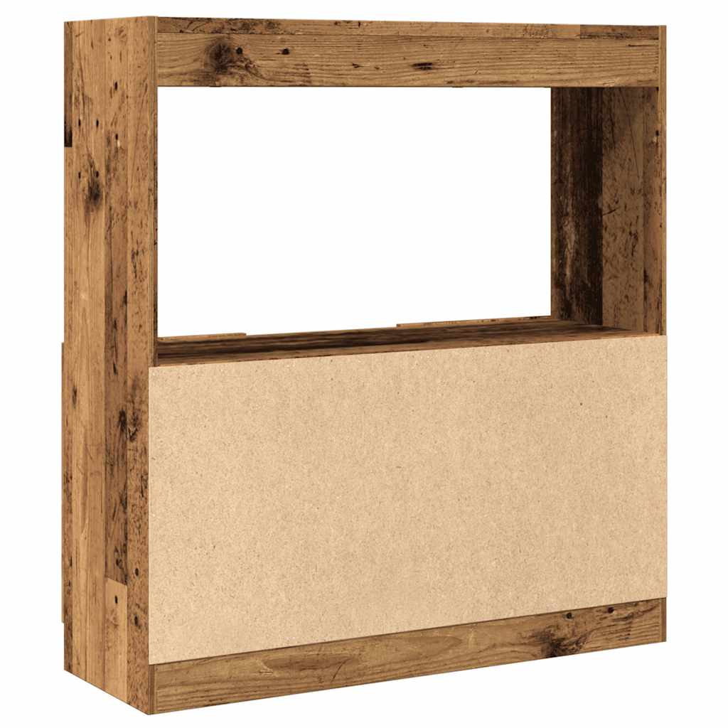 vidaXL Dulap înalt, lemn vechi, 92x33x100 cm, lemn prelucrat vidaXL Dulap înalt, lemn vechi, 92x33x100 cm, lemn prelucrat