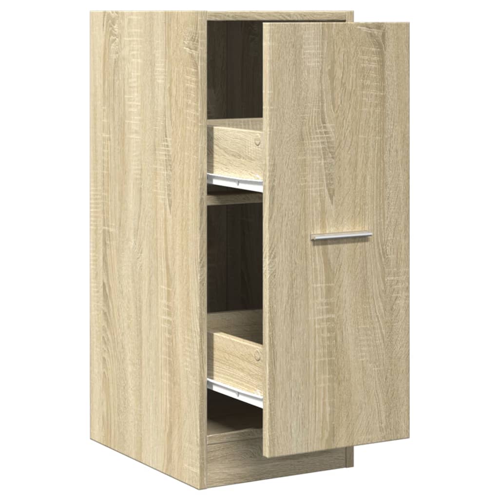 vidaXL Dulap de farmacie, stejar sonoma, 30x41x77,5 cm lemn prelucrat
